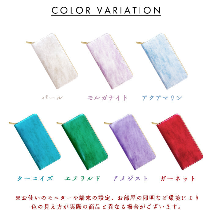 【ルイショップ】 本革 アダマス ラウンド型 長財布