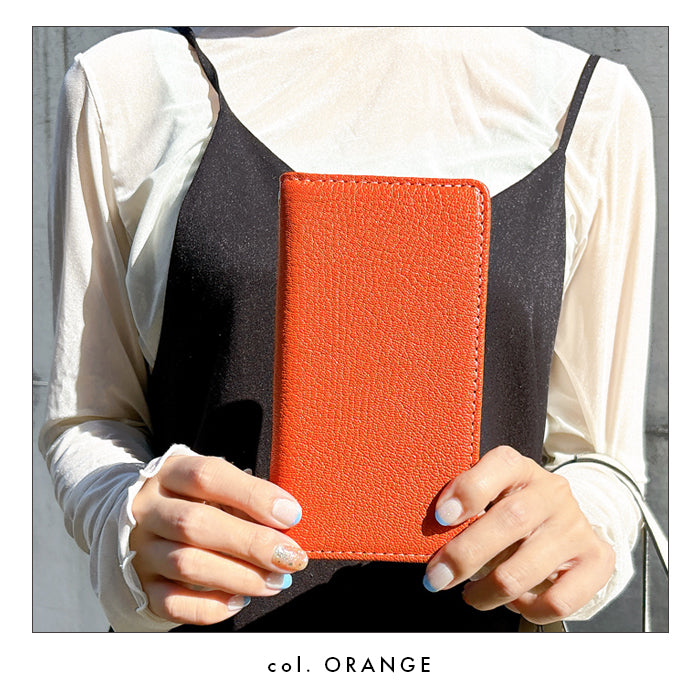 【ルイショップ】iPhone 14 Pro Max ケース 手帳型 カバー 本革 イタリア製 シェーブルレザー 手帳型ケース アイフォン 14 プロ マックス ケース スマホカバー 携帯ケース 携帯カバー