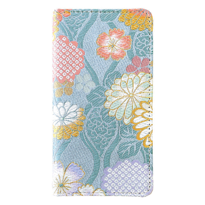 【ルイショップ】 arrows 5G F-51A ケース 手帳型 カバー 西陣織 着物 彩 アローズ f51a 手帳型ケース スマホケース スマホカバー 携帯ケース 携帯カバー