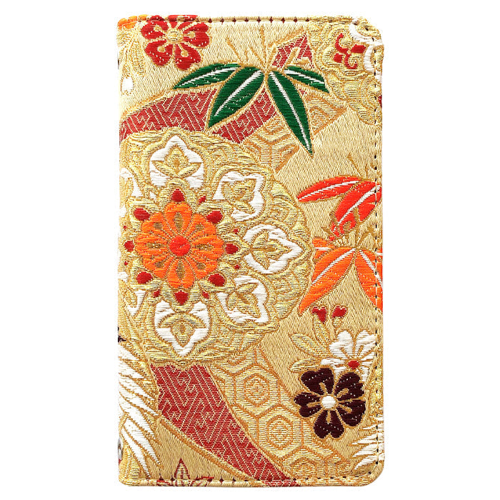 【ルイショップ】 Galaxy S25 SC-51F SCG31 SM-S931 / Galaxy S24 SC-51E SCG25 SM-S921Q ケース 手帳型 カバー 西陣織 着物 松 手帳型ケース sc51f sc51e スマホケース スマホカバー 携帯ケース 携帯カバー