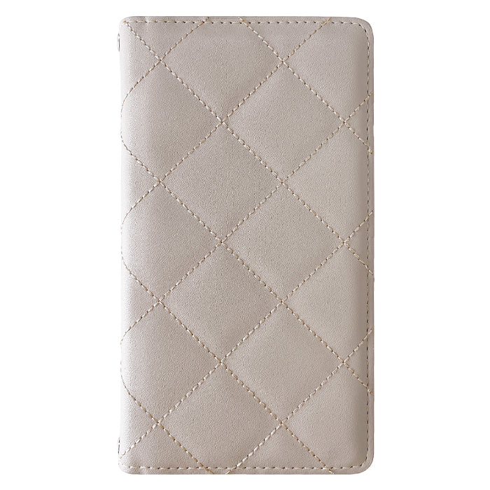 【ルイショップ】 BASIO active2 SHG12 / BASIO active SHG09 ケース 手帳型 簡単スマホ カバー 韓流 キルティング ニュアンスカラー 手帳型ケース ベイシオ アクティブ スマホケース スマホカバー 携帯ケース 携帯カバー