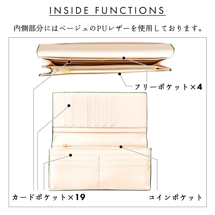 【ルイショップ】 本革 オオツカ 二つ折り 長財布