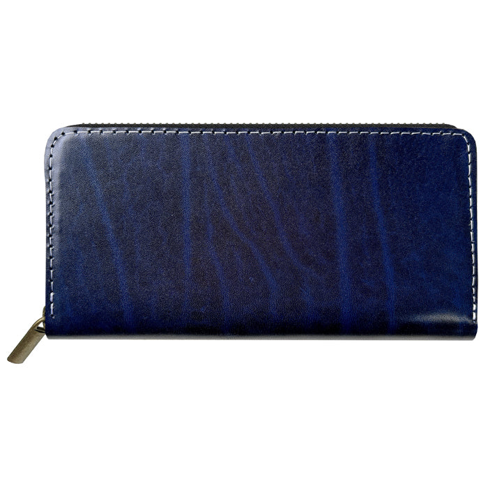 【ルイショップ】 本革 ベルギー製 匠のルガトショルダー ラウンド型 長財布