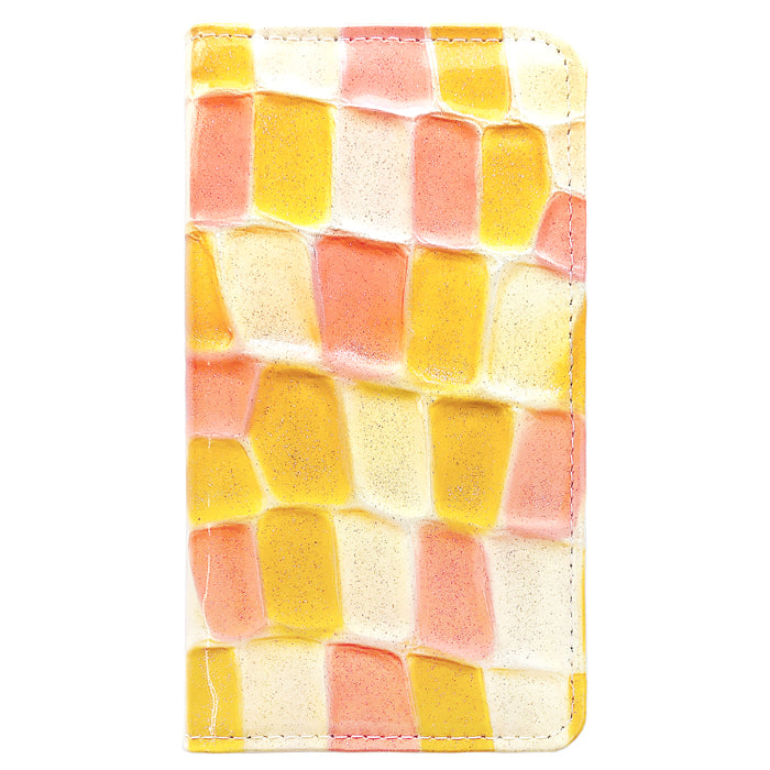 【ルイショップ】 AQUOS R3 SH-04L SHV44 808SH ケース 手帳型 カバー 本革 ステンドグラス 手帳型ケース sh04l スマホケース スマホカバー 携帯ケース 携帯カバー