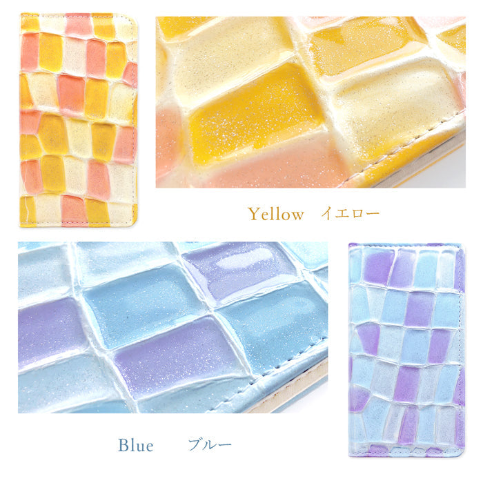 【ルイショップ】 Google pixel 8a ケース 手帳型 カバー 本革 ステンドグラス 手帳型ケース グーグル ピクセル8a ケース スマホカバー 携帯ケース 携帯カバー