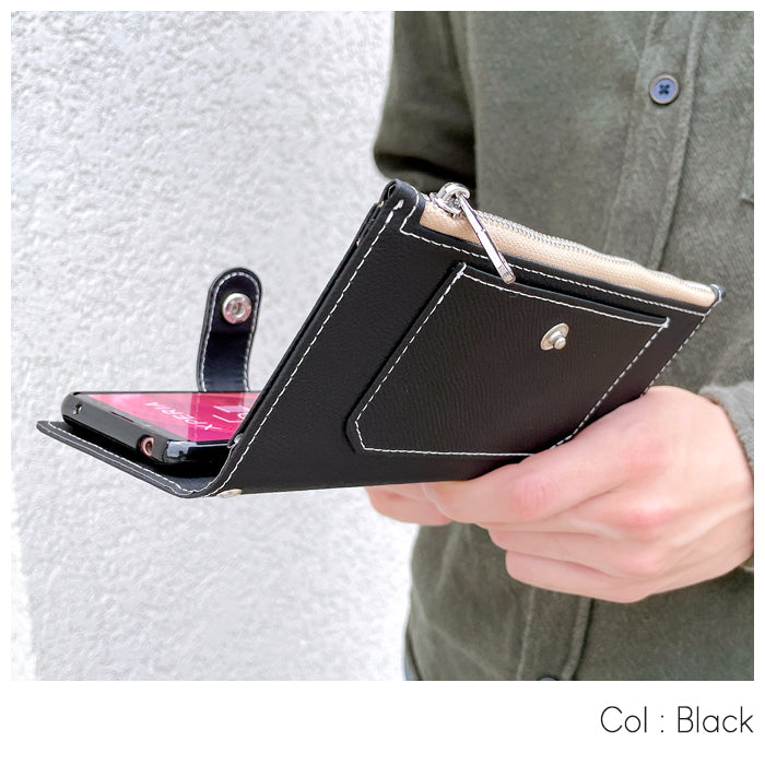 【ルイショップ】 らくらくスマートフォン F-52B ケース 手帳型 カバー めっちゃ 便利 f52b 手帳型ケース スマホケース スマホカバー 携帯ケース 携帯カバー