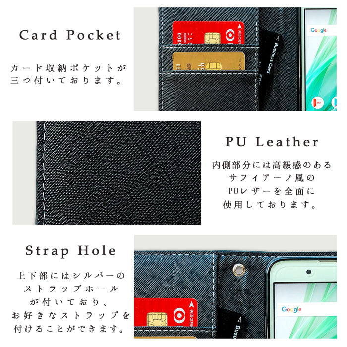 【ルイショップ】 iPhone・Galaxy・Xperia・AQUOS・Google Pixel｜100機種以上 対応 本革 クロコダイル 型押し 手帳型 スマホケース