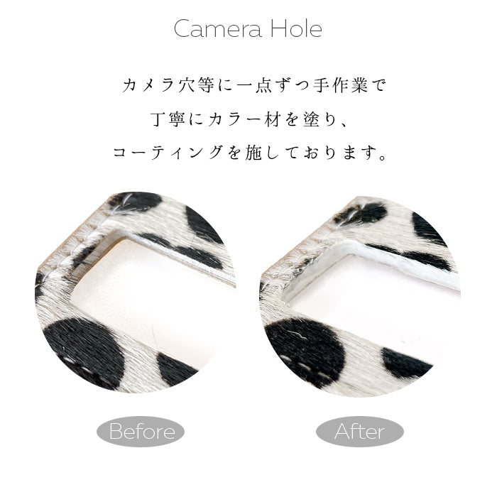 【ルイショップ】 Galaxy S25 SC-51F SCG31 SM-S931  / Galaxy S24 SC-51E SCG25 SM-S921Q ケース 手帳型 カバー 本革 ハラコ風 ダルメシアン 手帳型ケース sc51f sc51e スマホケース スマホカバー 携帯ケース 携帯カバー