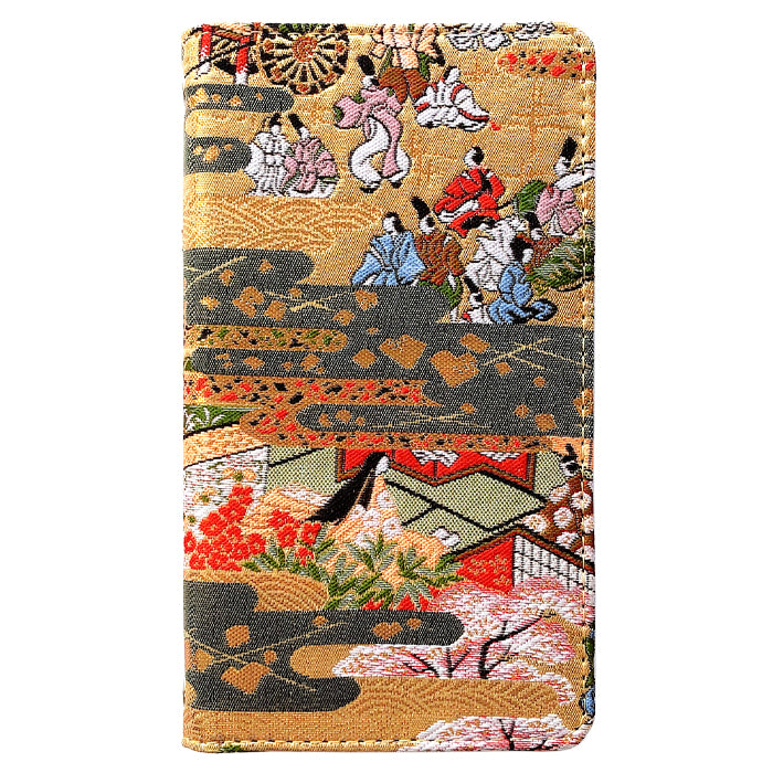 【ルイショップ】 Galaxy S25 SC-51F SCG31 SM-S931  / Galaxy S24 SC-51E SCG25 SM-S921Q ケース 手帳型 カバー 西陣織 着物 松 手帳型ケース sc51f sc51e スマホケース スマホカバー 携帯ケース 携帯カバー