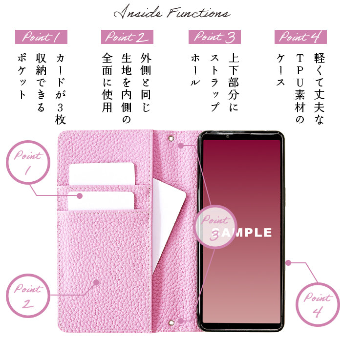 【ルイショップ】 iPhone・Galaxy・Xperia・AQUOS・Google Pixel｜100機種以上 対応 推しカラー 手帳型 スマホケース