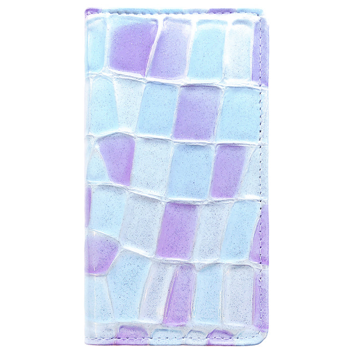 【ルイショップ】 AQUOS R5G SH-51A SHG01 908SH SH-RM14 ケース 手帳型 カバー 本革 ステンドグラス 手帳型ケース sh51a スマホケース スマホカバー 携帯ケース 携帯カバー