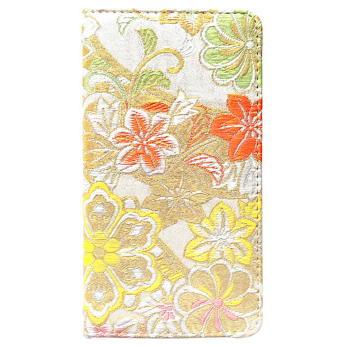 【ルイショップ】 arrows We2 F-52E FCG02 M07 A402FC ケース 手帳型 カバー 西陣織 着物 竹 手帳型ケース アローズ f52e スマホケース スマホカバー 携帯ケース 携帯カバー