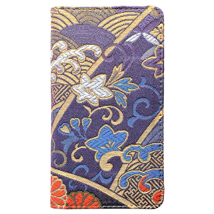 【ルイショップ】 Galaxy S25 SC-51F SCG31 SM-S931  / Galaxy S24 SC-51E SCG25 SM-S921Q ケース 手帳型 カバー 西陣織 着物 竹 手帳型ケース sc51f sc51e スマホケース スマホカバー 携帯ケース 携帯カバー