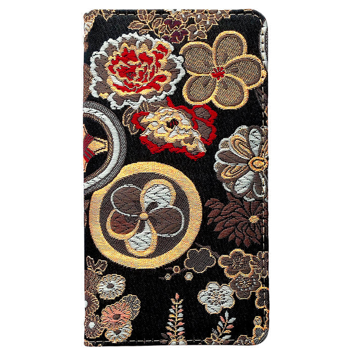 【ルイショップ】iPhone XS Max ケース 手帳型 カバー 西陣織 着物 竹 手帳型ケース アイフォン ケース スマホカバー 携帯ケース 携帯カバー